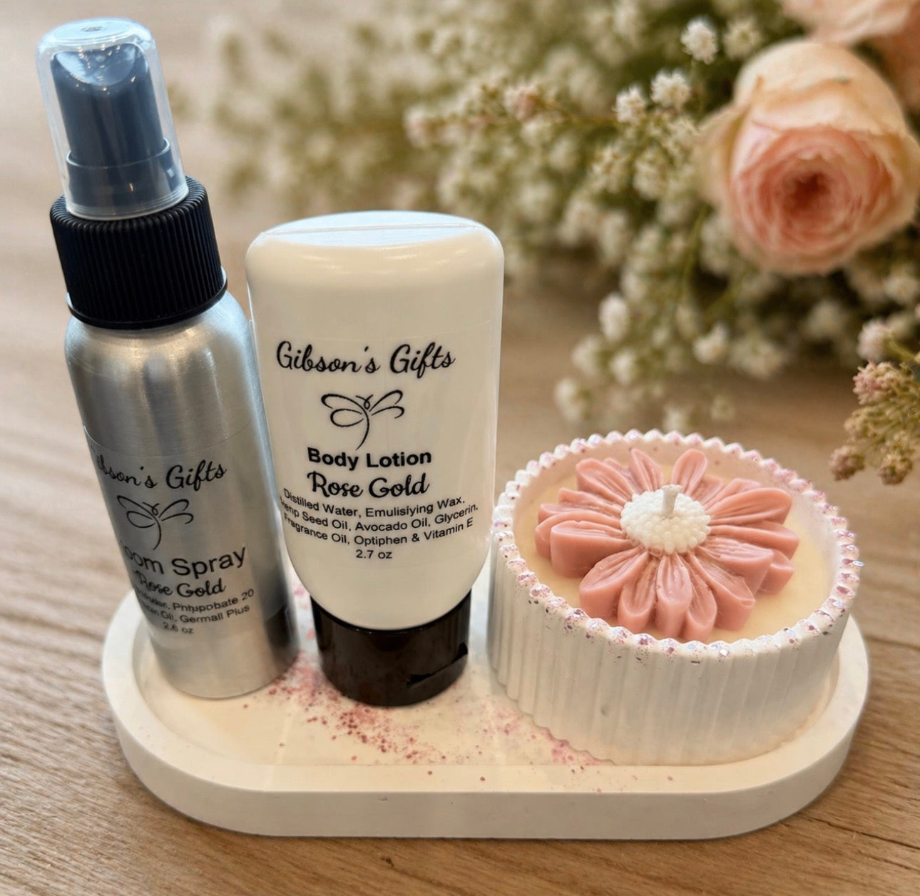 Rose Gold Gift Set