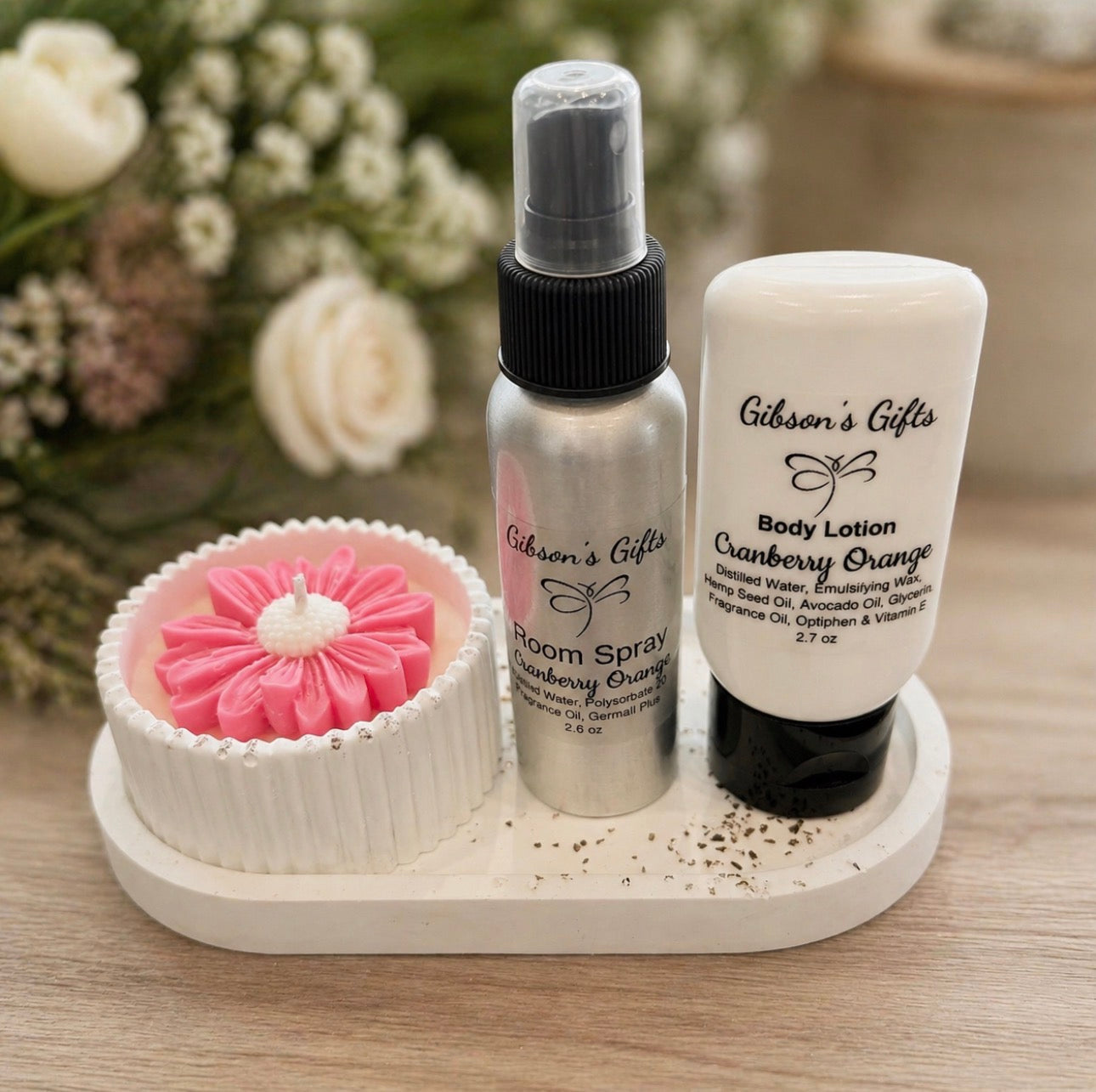 Cranberry Orange Gift Set