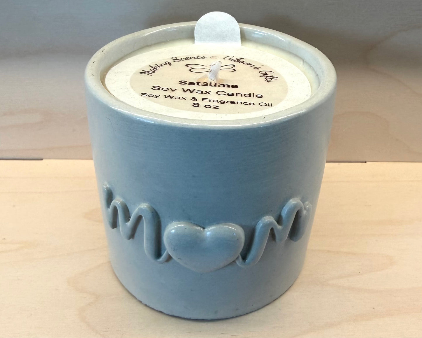 8oz “Mom” Soy Wax Candle