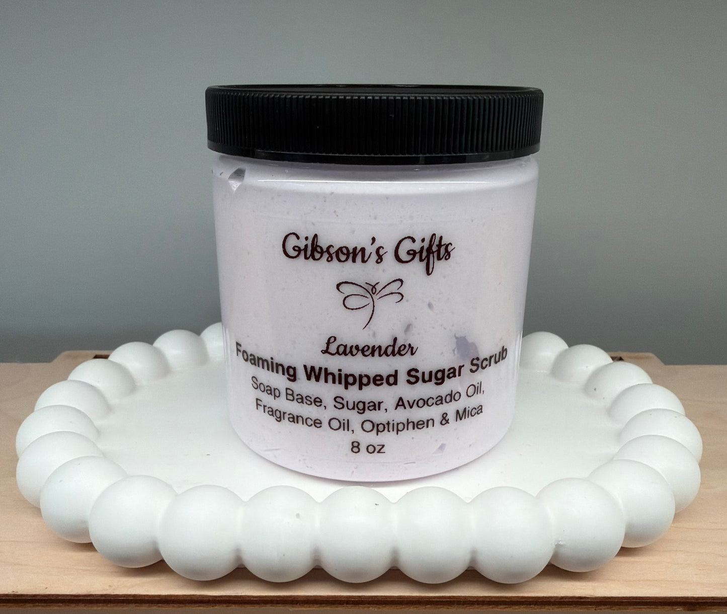 Foaming Whipped Sugar Scrub