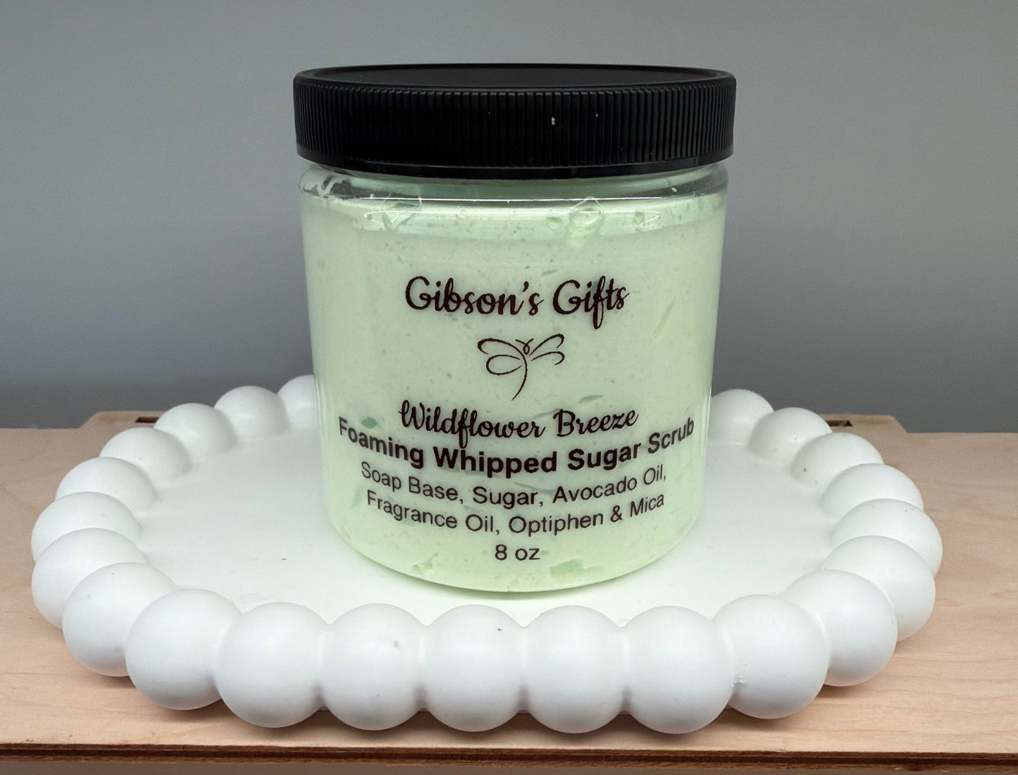Foaming Whipped Sugar Scrub