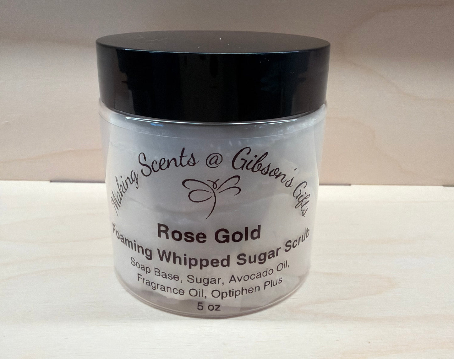 Rose Gold Foaming Whipped Sugar Scrub