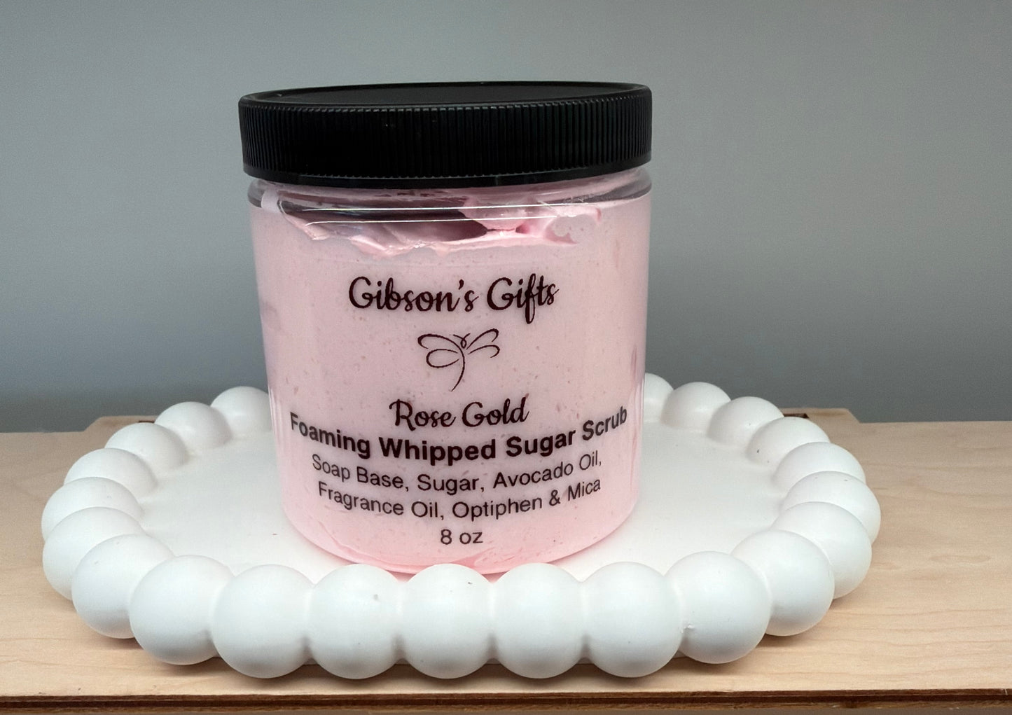 Foaming Whipped Sugar Scrub