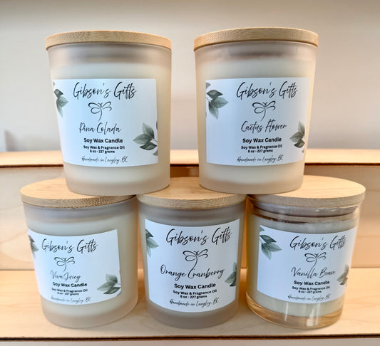 8oz Soy Wax Candle