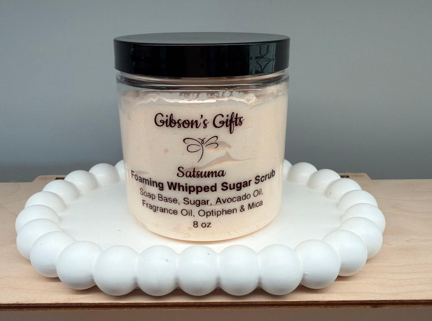 Foaming Whipped Sugar Scrub
