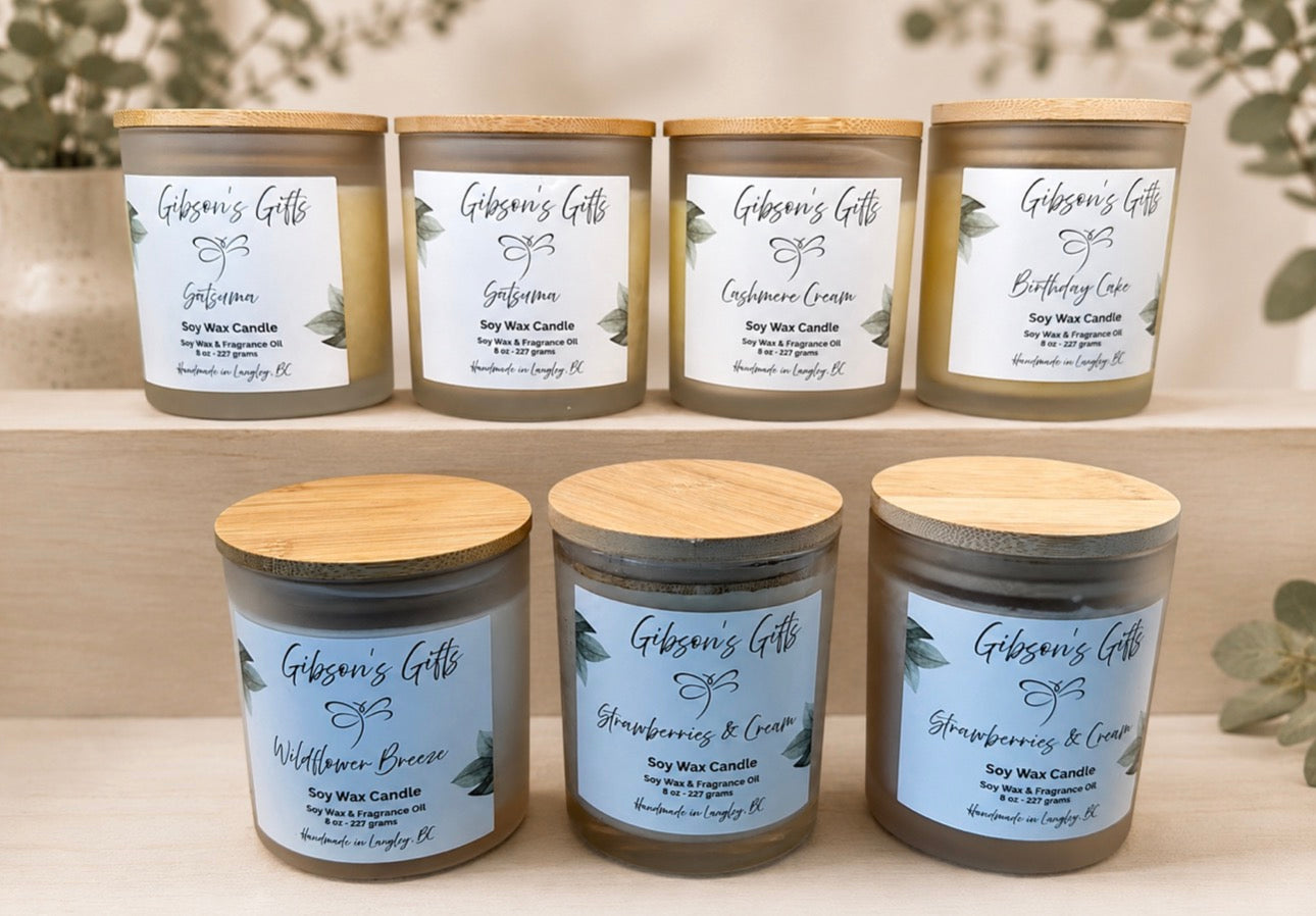 8oz Soy Wax Candle