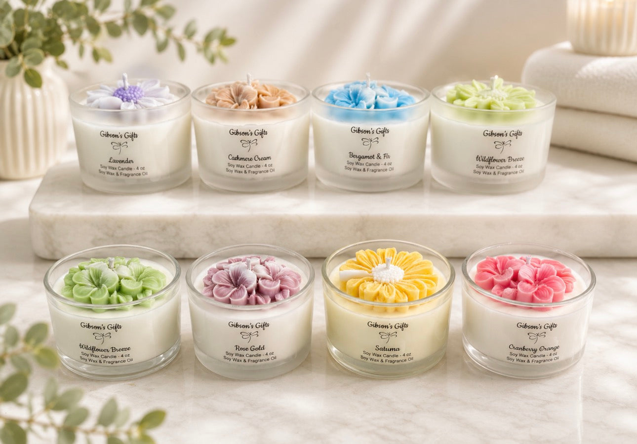 4oz Artisan Bloom Soy Wax Candle